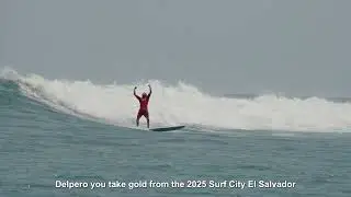 As&iacute; se dio la victoria de Edouard Delpero - Su surfing y su celebraci&oacute;n