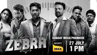 Zebra (2025) New Released Hindi Dubbed Full Movie | Zebra Full Movie In Hindi | Satyadev | Dhananjay