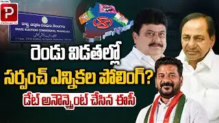 Two-Phase Sarpanch Elections Confirmed | EC Official Announcement | Telangana | Telugu Popular TV