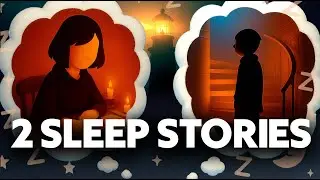 🟤 Fall asleep fast: The Cartographer&The Lighthouse Keeper. Two stories, soft voice, music, and rain