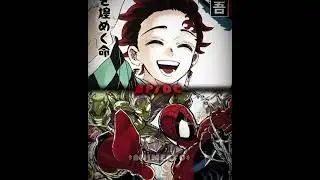 TANJIRO VS SPIDERMAN (1610)