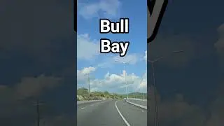 Driving on Southern Coastal Highway Jamaica