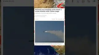 Pakistan's Fatah-4 vs India's Nirbhay Missile Power #shorts #defencenewshindi #geopoliticshindi