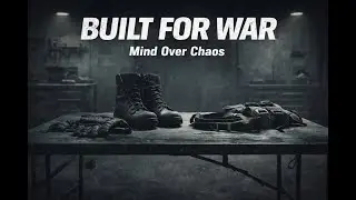 BUILT FOR WAR – Aggressive Motivational Rap | Discipline, Pressure & Combat Mindset