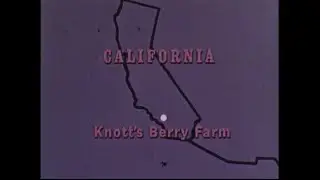 Knott's Berry Farm America's Amazing Fun Farm, CA (1970)
