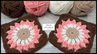 Confection DK TWIN from Temu!  Come make a granny square with me while I review this yarn!￼￼