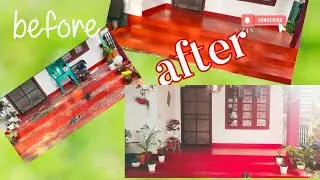 A Small stylish makeover to my sitout! വരാന്ത ചെറുതായിട്ട് അടിപൊളി ആക്കി 😍❤️@PearlPinepearlpin3789
