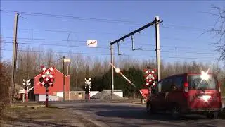 Spoorwegovergang/ Bahnübergang Hoesselt in België