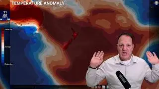 Температура приближается к 30°C к началу октябрьско-декабрьского прогноза климата