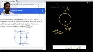 JEE MAIN  PHYSICS PYQ: vertical circular motion