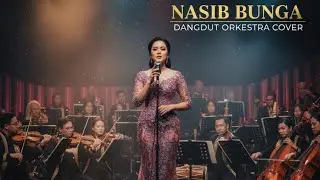 Nasib bunga - dangdut orchestra lirik cover | Langit dangdut