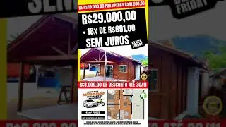 Casas pr&eacute; fabricadas Resolve Tudo 😃Black Friday