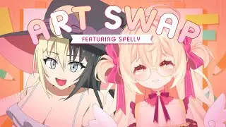 ART SWAP @spellydoesart