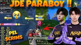 Paraboy's New Journey in Team JDE!!🔥🥲 Paraboy And MingSkr Dominating PEL Scrims!!❤️