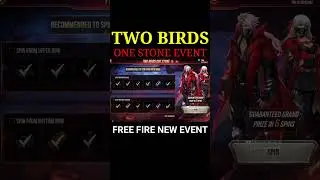 Two Birds One Stone New Event Free Fire | Free Fire Two Birds One Stone Event | Free Fire New Event