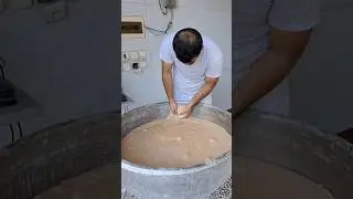 how to make sangak bread? #iranianbread #breaddough #bakingiranianbread #breadmaking  #sangakbread