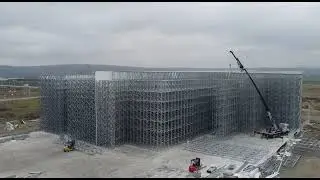 Dış cephe giydirme mekik raf sistemi, Soğuk oda raf sistemi