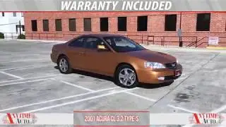 2001 Acura CL 3 2 Type S