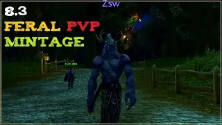 [BFA 8.3] Feral Druid PvP Montage (야드, Zsw) - Execute
