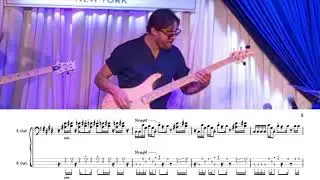 Joe Dart's Bass Solo in Bounce Pt. I (Transcription + Tabs)