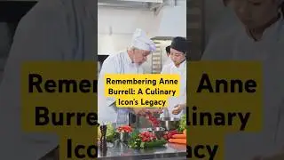 #AnneBurrell #CulinaryIcon #FoodNetwork #ChefTribute #CookingLegend