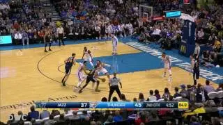 Andre Roberson Defense On Gordon Hayward, March 11, 2017