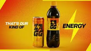 ZAGG ENERGY DRINK WITH MALT. That's our kind of energy!