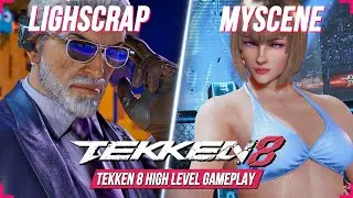 TEKKEN 8 ⚡ LighScrap (VICTOR) против Myscene (ANNA)⚡ Лучший рейтинговый матч высокого уровня T8 ⚡