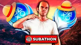 LIVE INFINITA  - 1 real = + 2min - FAZENDO 100% DE GTA 5 - DIA 12
