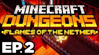 🌳 🍄 ИСКРИВЛЕННЫЙ ЛЕС, ВЗРЫВНОЙ ГРИБ, КОСТЯНОЙ КЛУБ! &mdash; Minecraft Dungeons: Flames of The Nether DLC Ep.2