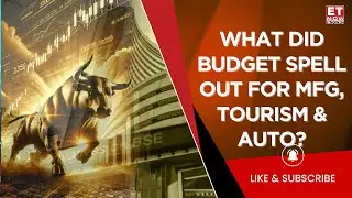 Big Budget Boost: Key Themes For Investors | Market Veterans Explains Where Should You Invest?