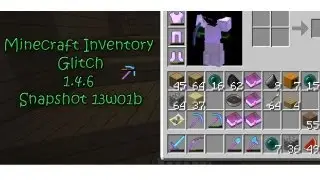 Ошибка/сбой инвентаря Minecraft в версии 13W01B и 1.4.6 (ИСПРАВЛЕНО)