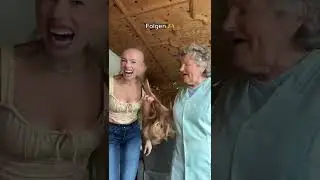 F&auml;llt Omi darauf rein? 👩&zwj;🦲 GLATZE PRANK