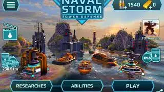 Naval Storm TD - Android gameplay GamePlayTV