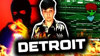 HOW TO MAKE a hard DETROIT beat in FL STUDIO | 87.32% easier method | Micha