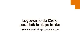 KSeF: Jak się zalogować? Profil Zaufany, Podpis i Pieczęć Kwalifikowana