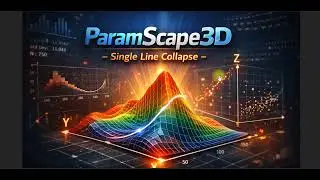 ParamScape 3D - Single Line Collapse
