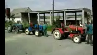 ZETOR 7245 vs. Zetor 3011, 2x Malotractor