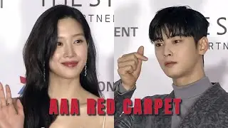 2021.12.02 AAA Red Carpet—차은우(CHA EUN WOO) & 문가영(MUN KA YOUNG) PART