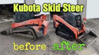 power washing farm equipment