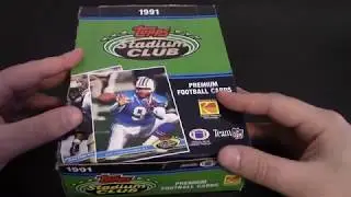 CHASING 🏈BRETT FAVRE ROOKIE: 1991 TOPPS STADIUM CLUB VINTAGE BREAK