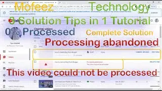How to fix uploading video 
