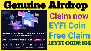 How to claim Airdrop EYFI COIN | EYFI CLAIM | CLAIM AIRDROP | Rashid Technical |