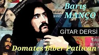 domates biber patlıcan   barış manço  gitar dersi