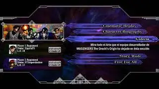 [MUGEN/IKEMEN 2020 Full Game Preview] MUGENGERS 4 Main Menu // Character Biography // Minigames