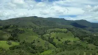 Vista do Vale do Gamarra em Baependi MG