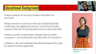 TEF application for Fashion Designers 2021