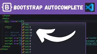 💜 Bootstrap autocomplete & intellisense in visual studio code