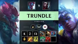 Trundle Jungle vs Ekko - KR Challenger Patch 25.16