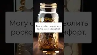 Аффирмации на деньги каждый день #shorts